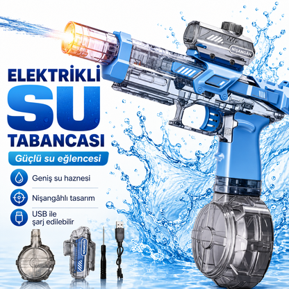 Işıklı Elektrikli Su Tabancası